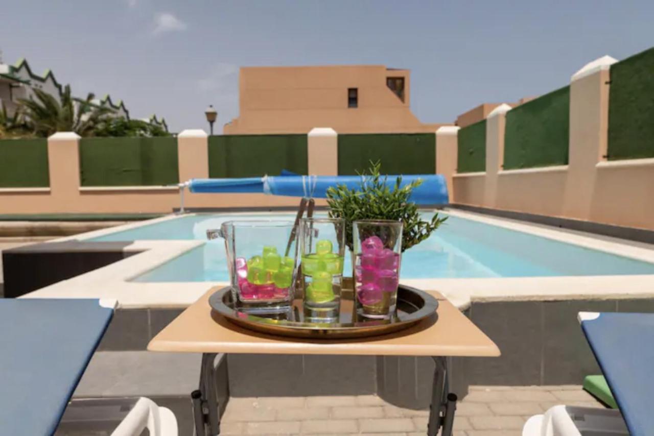 PISCINA Y TERRAZA PRIVADA mejor equipado Villa Caleta de Fuste Exterior foto