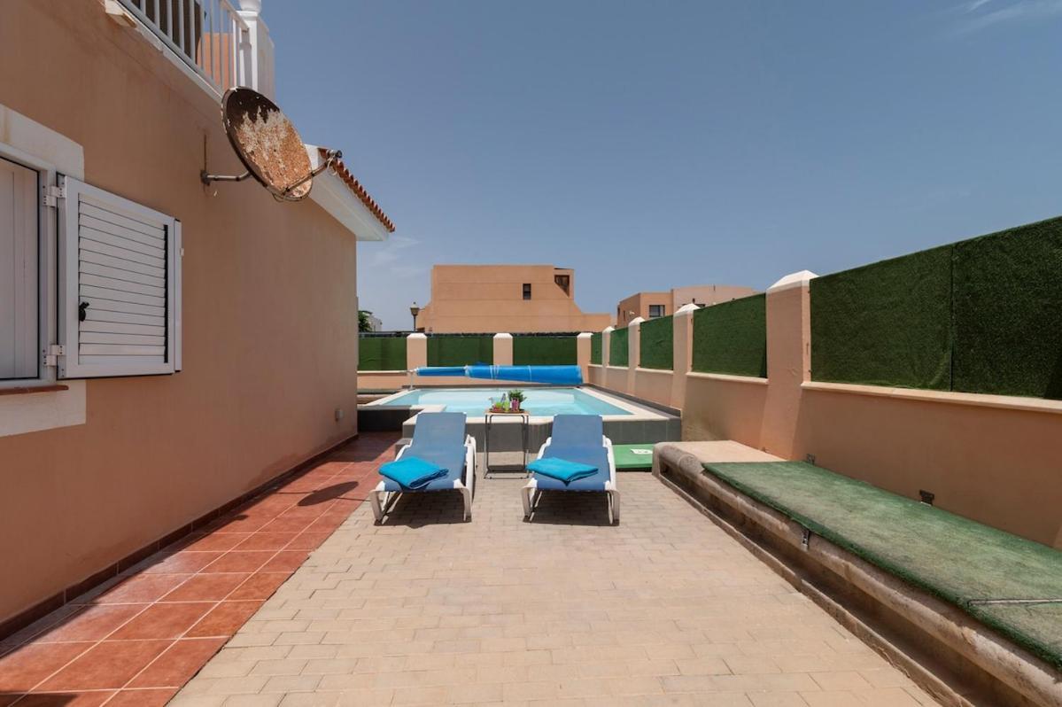PISCINA Y TERRAZA PRIVADA mejor equipado Villa Caleta de Fuste Exterior foto